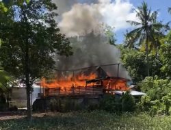 HMI Komisariat Arung Palakka Buka Donasi Untuk Korban Kebakaran di Desa Awolagading